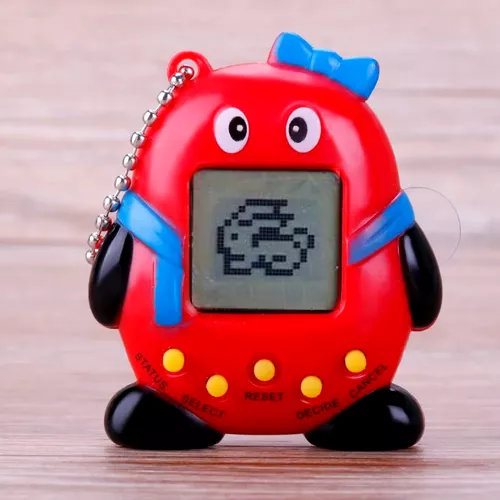 Mini tamagocsi, virtuális kisállat, Tamagotchi - piros