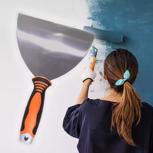 Spakli, spatula gumírozott nyéllel / 6″