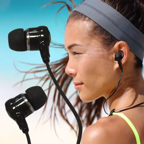 Univerzális headset, fülhallgató / fekete