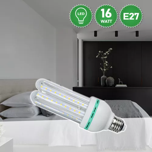 16W LED fénycső E27 foglalatba - hidegfehér- (energiatakarékos, 16W ≈ 150W)