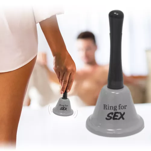 Pajkos csengő – ha szükséged van egy kis közelségre ;) - Ring for SEX (ezüst)