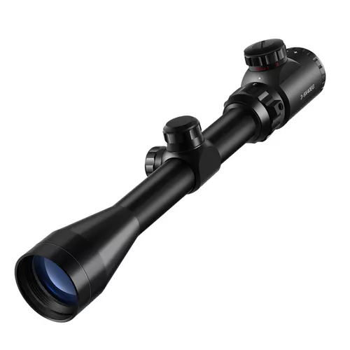 Céltávcső, fegyvertávcső, távcső szálkereszt megvilágítással, 3-9x40 EG