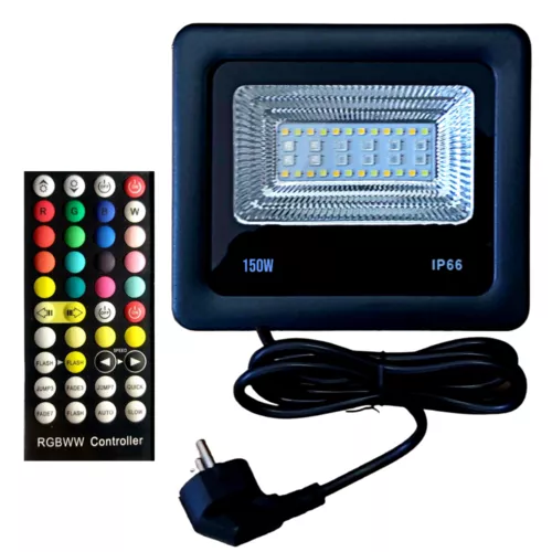 150W Okos LED Reflektor - APP + BT + RGB + Programozható IP66