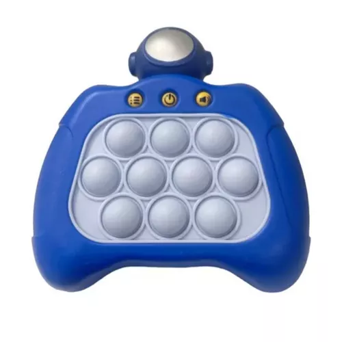 Pop It interaktív stresszoldó játék konzol fény és hangeffektekkel, fast push game- űrpilóta