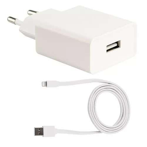 USB töltő szett , adapter (25W) + töltőkábel, adatkábel iphone készülékekhez