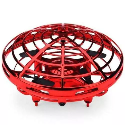 Easy UFO LED Drone - gyerekjáték az irányítása! - Piros 