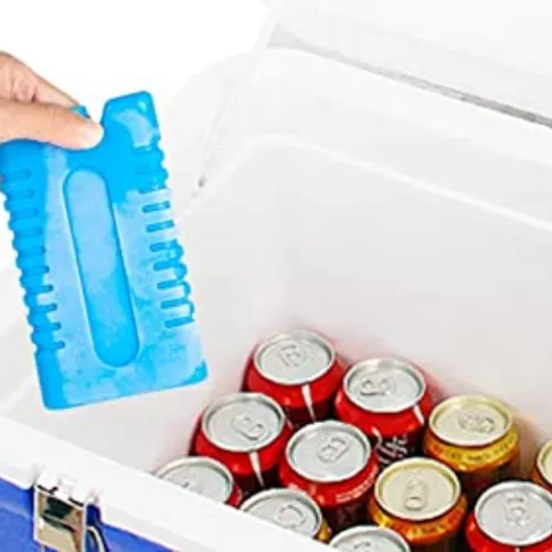 Vékony kialakítású nagyméretű jégakku, több színben, 250 ML / 1db - kék