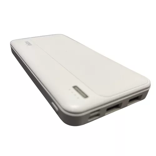 Slim Powebank 2x USB, 2A töltöttségjelző / 5000 mAh