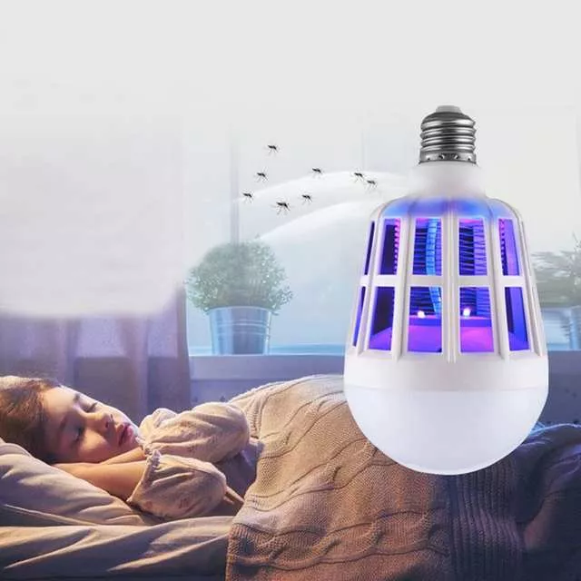 E27 szúnyogirtó LED lámpa UV-fénnyel