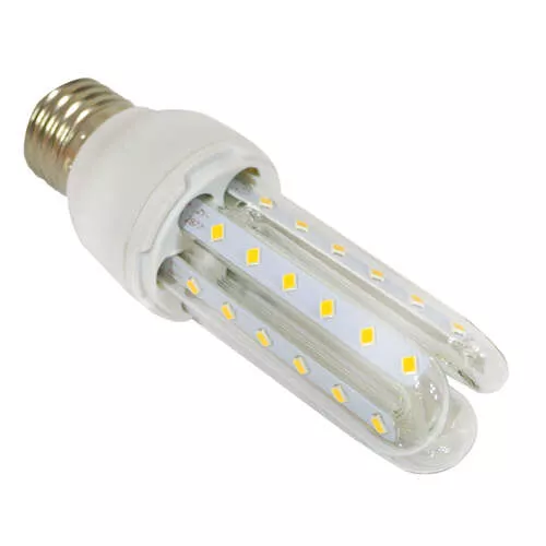 7W LED fénycső E27 foglalatba - melegfehér - (energiatakarékos, 7W ≈ 60W)