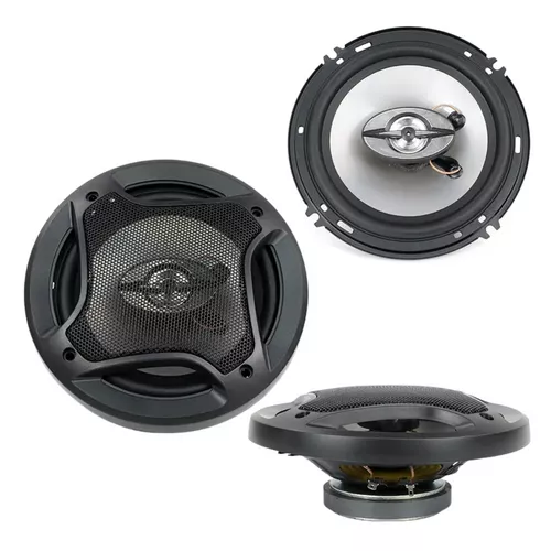Kétutas autós hangszóró pár / 50 Watt Kerek kivitel, 16cm