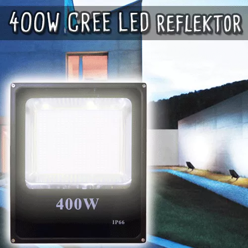 400W CREE LED reflektor / Energiatakarékos fényvető