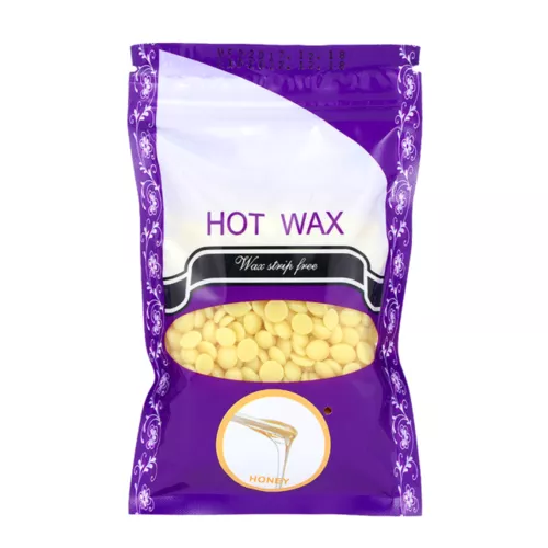 Méz illatos gyöngyök gyantázáshoz, wax, gyantagéphez - 100g
