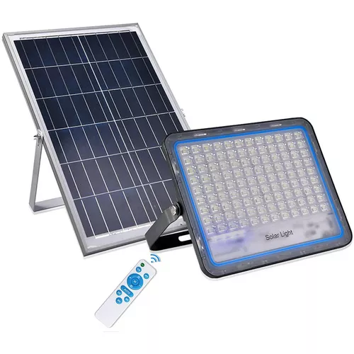 Mobil napelemes reflektor, kerti LED lámpa, 600 w, 108 LED