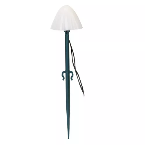 Napelemes vízálló gomba formájú kerti led lámpa, 10 LED izzóval