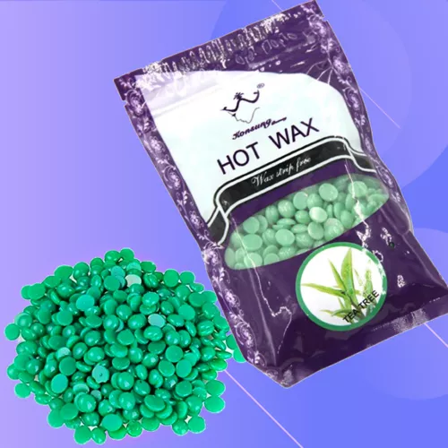 Aloe Vera illatos gyöngyök gyantázáshoz, wax, gyantagéphez - 300g