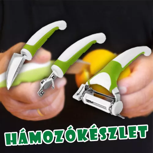3in1 hámozó, a tökéletes konyhai segéd