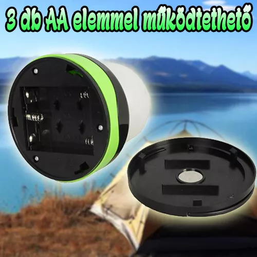 Nagy fényerejű LED sátorlámpa / sátorvilágítás