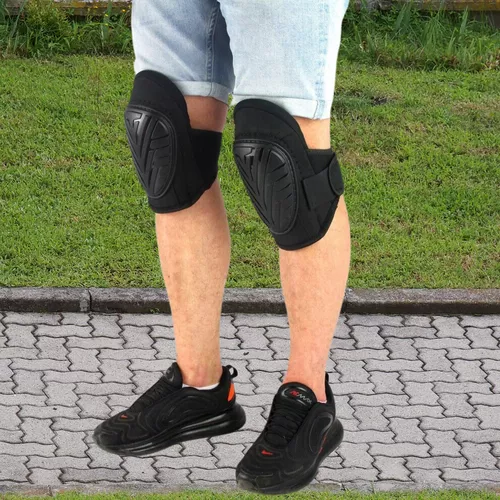 Párnázott  térdvédő, zselés gél, térdprotektor (1 pár)