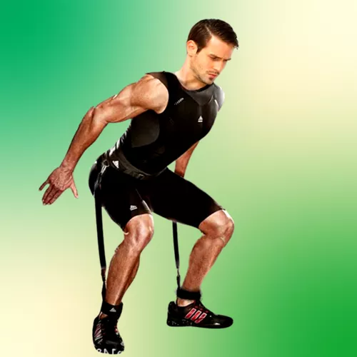 Láb + derék edző heveder - edzés kiegészítő készlet / fitness trainer