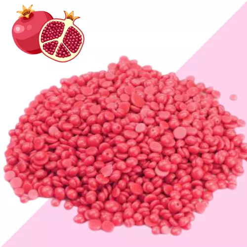 Gránátalma illatos gyöngyök gyantázáshoz, wax, gyantagéphez - 250g