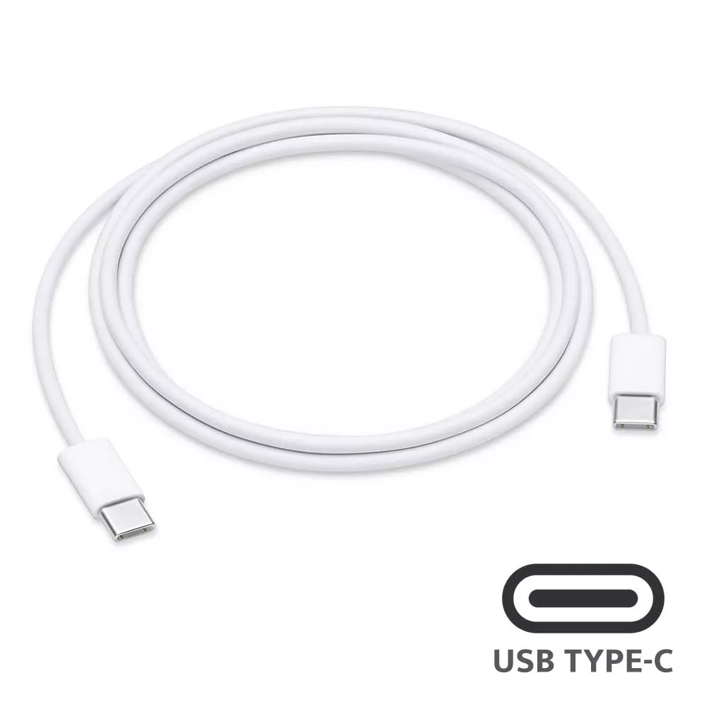 USB Type-C gyorstöltő- és adatkábel – mindkét végén USB Type-C csatlakozóval