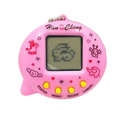 Mini tamagocsi játék, virtuális kisállat, Tamagotchi - rózsaszín