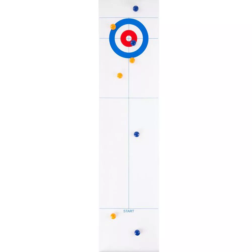 Mini asztali curling táblajáték
