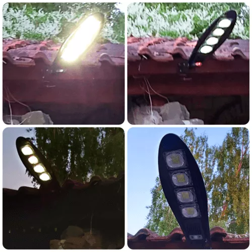88W COB LED utcai/kerti lámpa - többfunkciós + távirányító