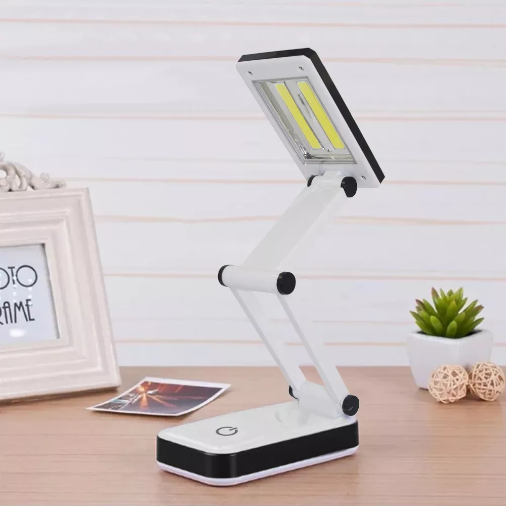 Praktikus állítható asztali COB LED lámpa