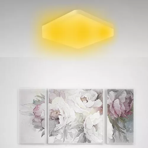 Gyorscsatlakozós LED panel, 48 W, négyzet kivitel, melegfényű