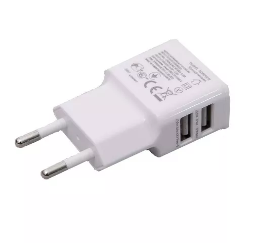 220V - 2 x USB 2.0 átalakító / USB adapter