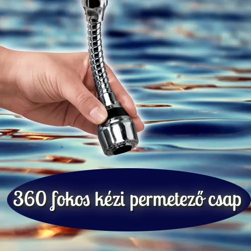 360 fokos kézi permetező csap