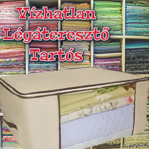 Ruharendező vászon táska / textil doboz