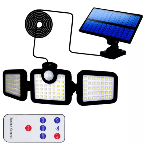 Többfunkciós, flexibilis solar lámpa +mozgásérzékelő, +távirányító, +külön napelem