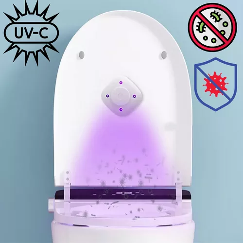 UVC fényű mozgásérzékelős WC fertőtlenítő UV led lámpa, toalett sterilizáló