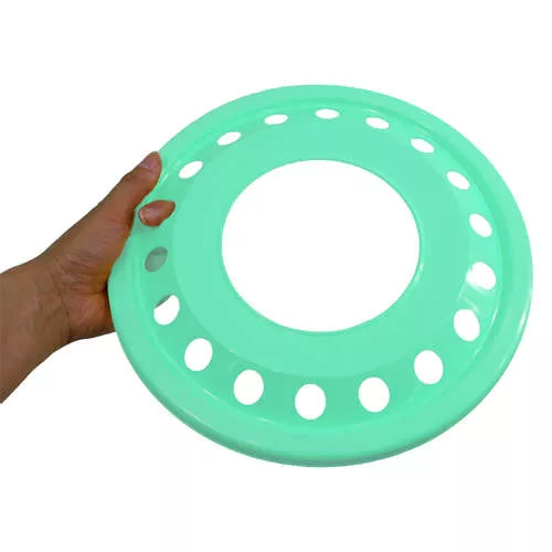 Műanyag frizbi türkiz színben / 29 cm