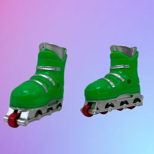Egysoros görkorcsolya modell finger skateboard ujj görkori  + rámpa