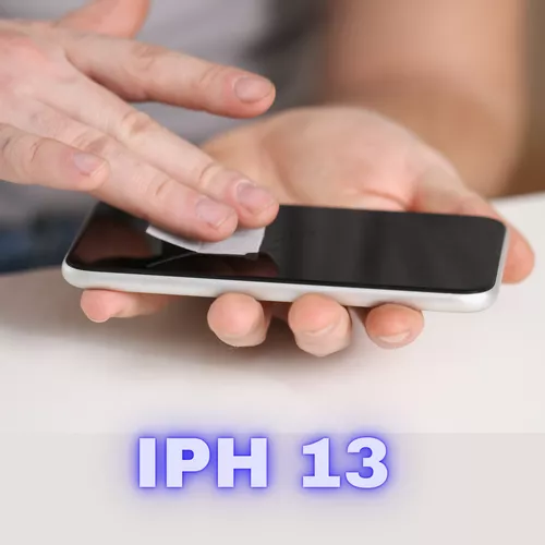Betekintésgátló kijelzővédő fólia, protector, privacy üvegfólia / iphone 13