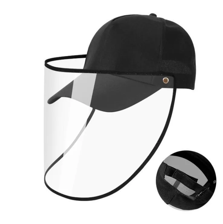 2in1 baseball sapka + rugalmas plexi arcpajzs – a teljes arcot elfedi!