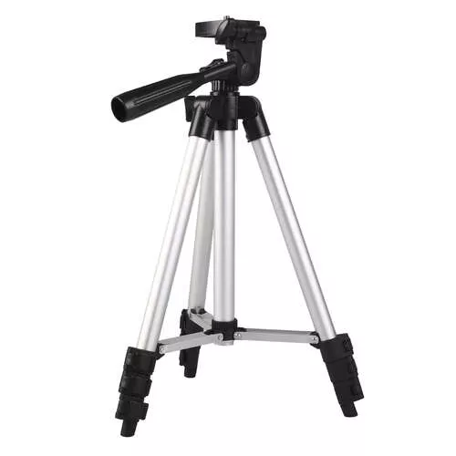 Mini fotó- és videóállvány mobilokhoz, kamerákhoz (35-102 cm)/szürke (3110)