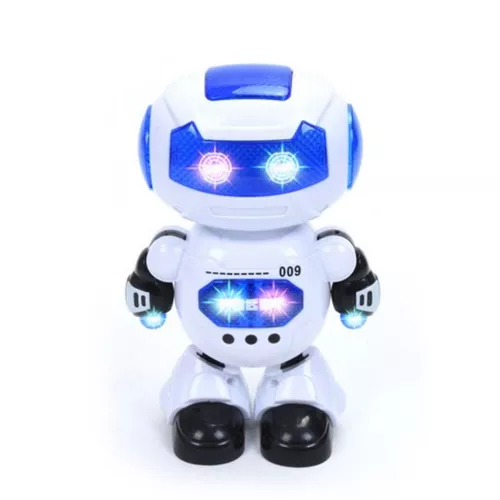 Táncoló, világító, zenélő robot