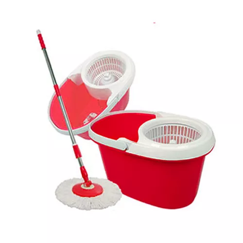 Easy spin mop / forgótálas felmosó szett - piros