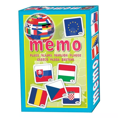 Memóriajáték - zászlós