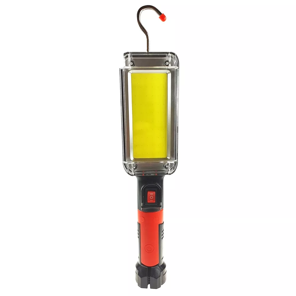 20 W COB LED munkalámpa, szerelőlámpa / mágneses + csíptethető