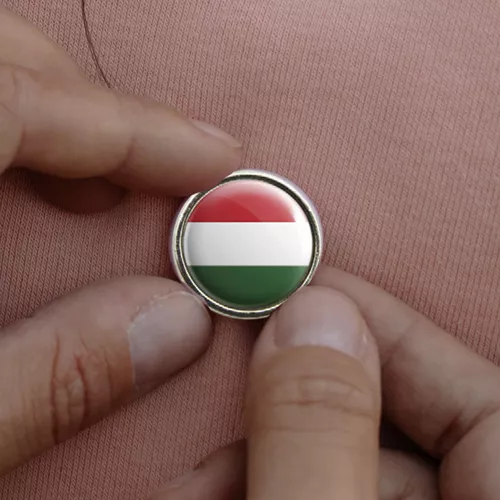Kitűző - Magyar nemzeti színű jelvény