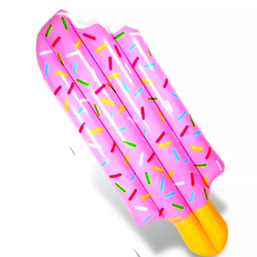 Felfújható jégkrém matrac - édes gumimatrac - pink