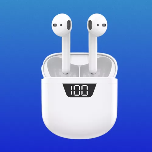 LCD Prémium Music Bluetooth headset / stereo fülhallgató - fehér