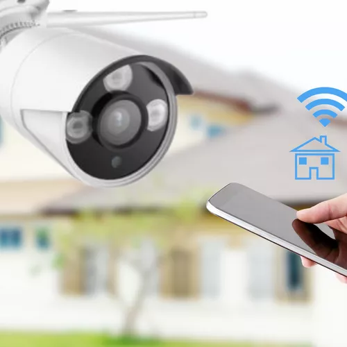 4K, AHD Komplett kamerarendszer, 4db mozgásérzékelővel ellátott kamera, wifi, internet, mobil app