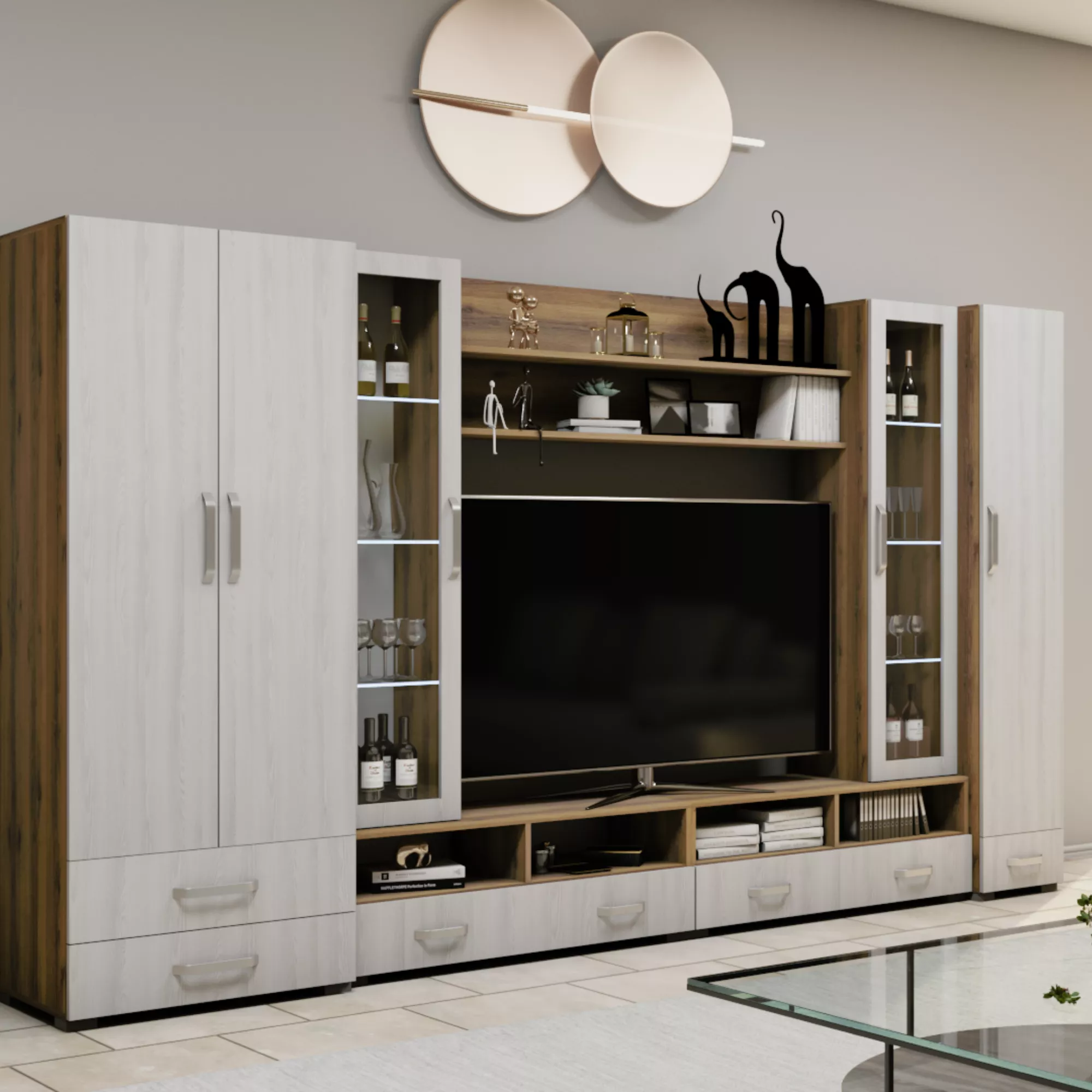 Anubis szekrénysor - 360 cm